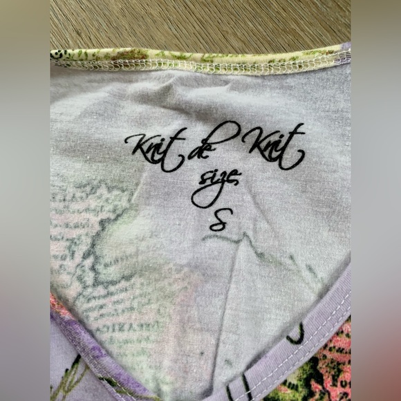 Knit Le Knit short sleeve tee shirt - Picture 6 of 6